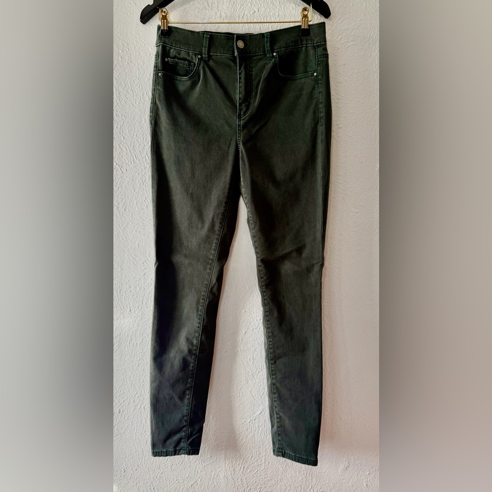 Ann Taylor Skinny Jeans - Forest Green